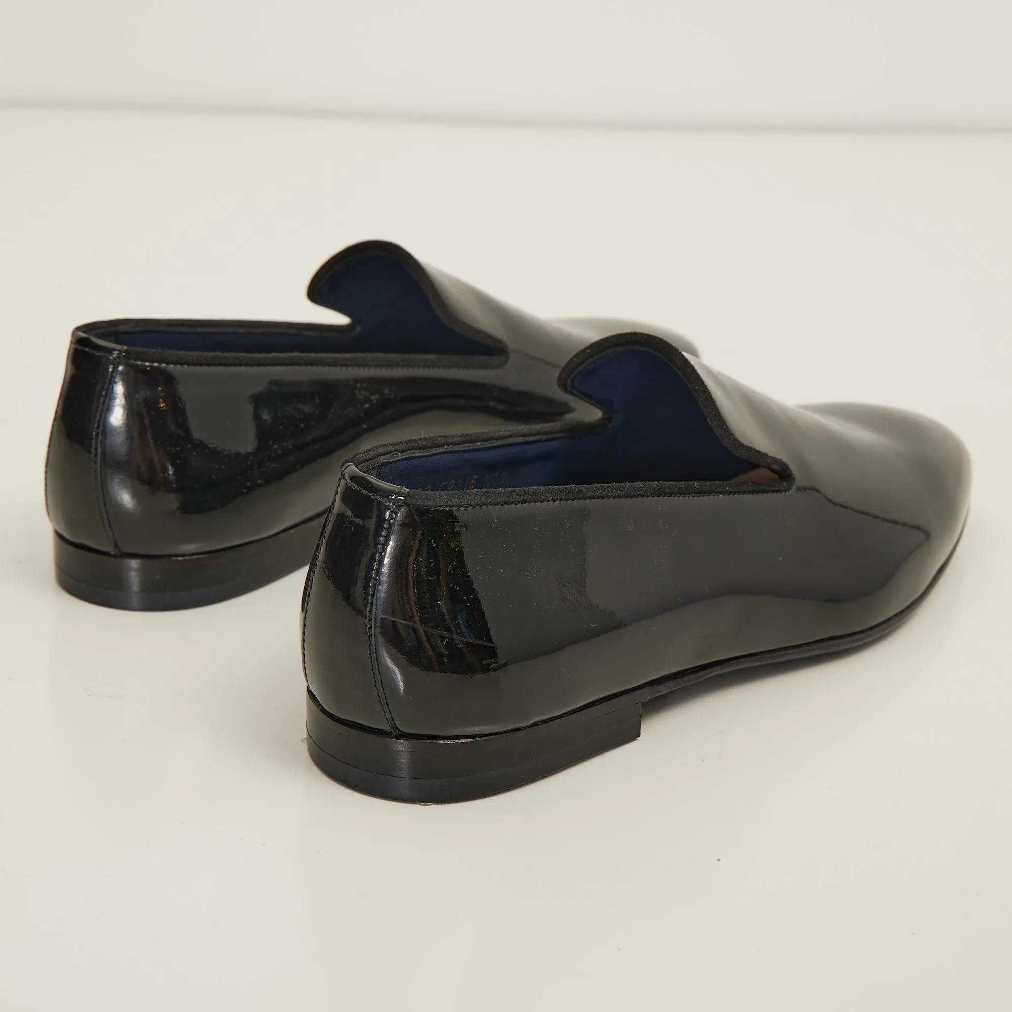 The Formal Leather Loafer - Black Patent