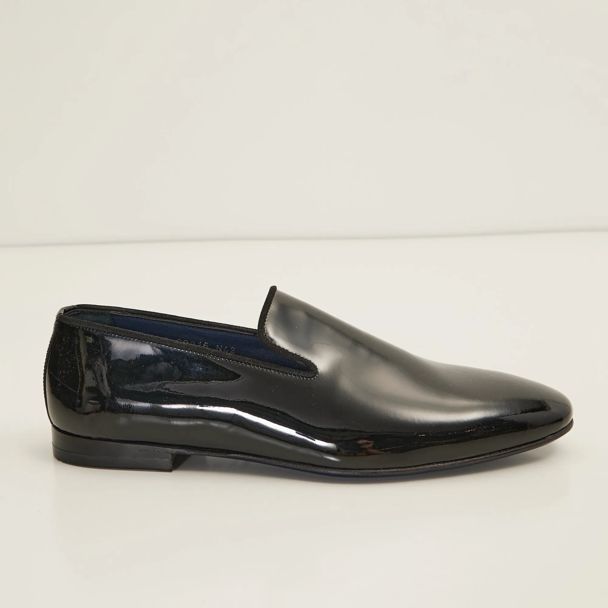 The Formal Leather Loafer - Black Patent