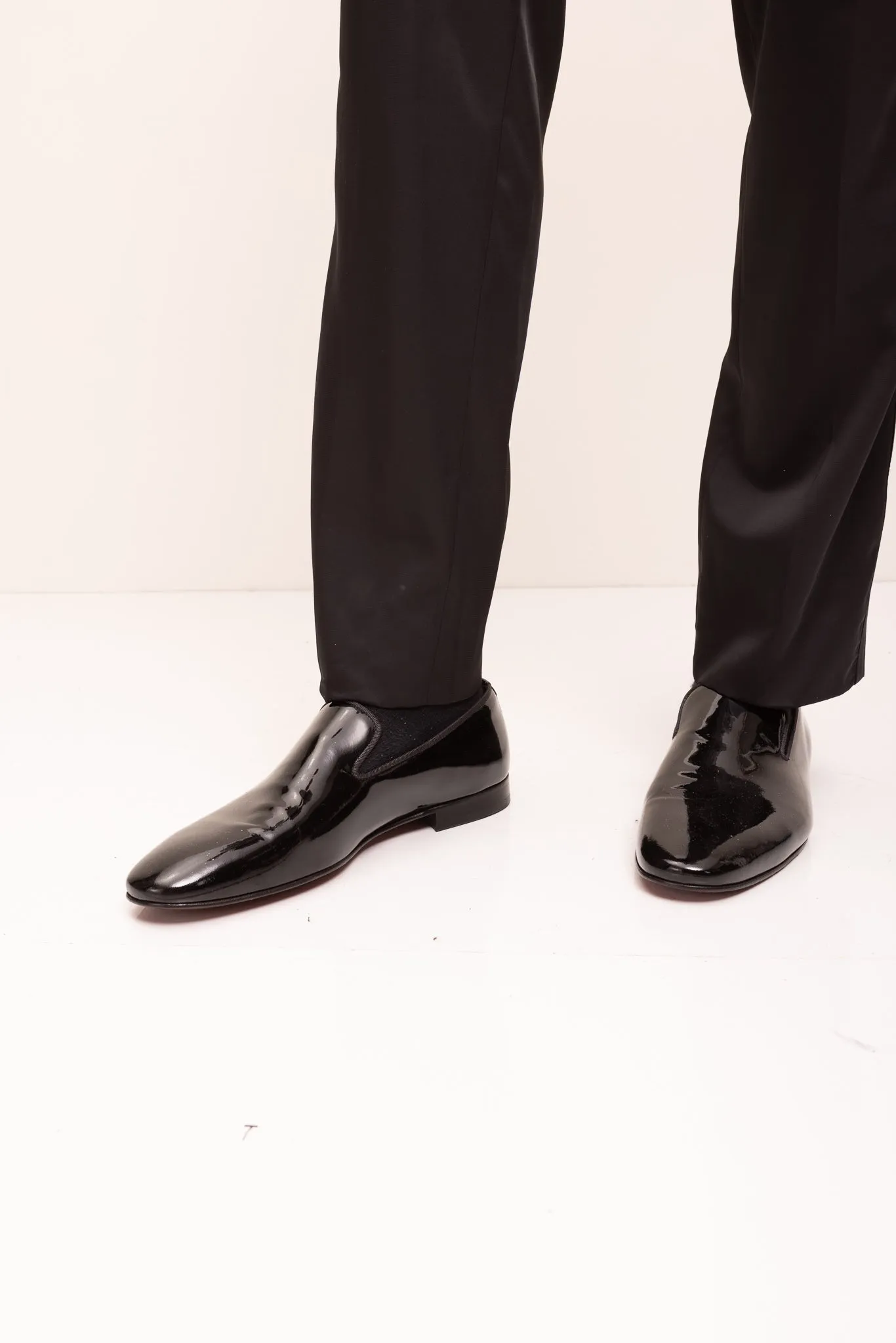 The Formal Leather Loafer - Black Patent