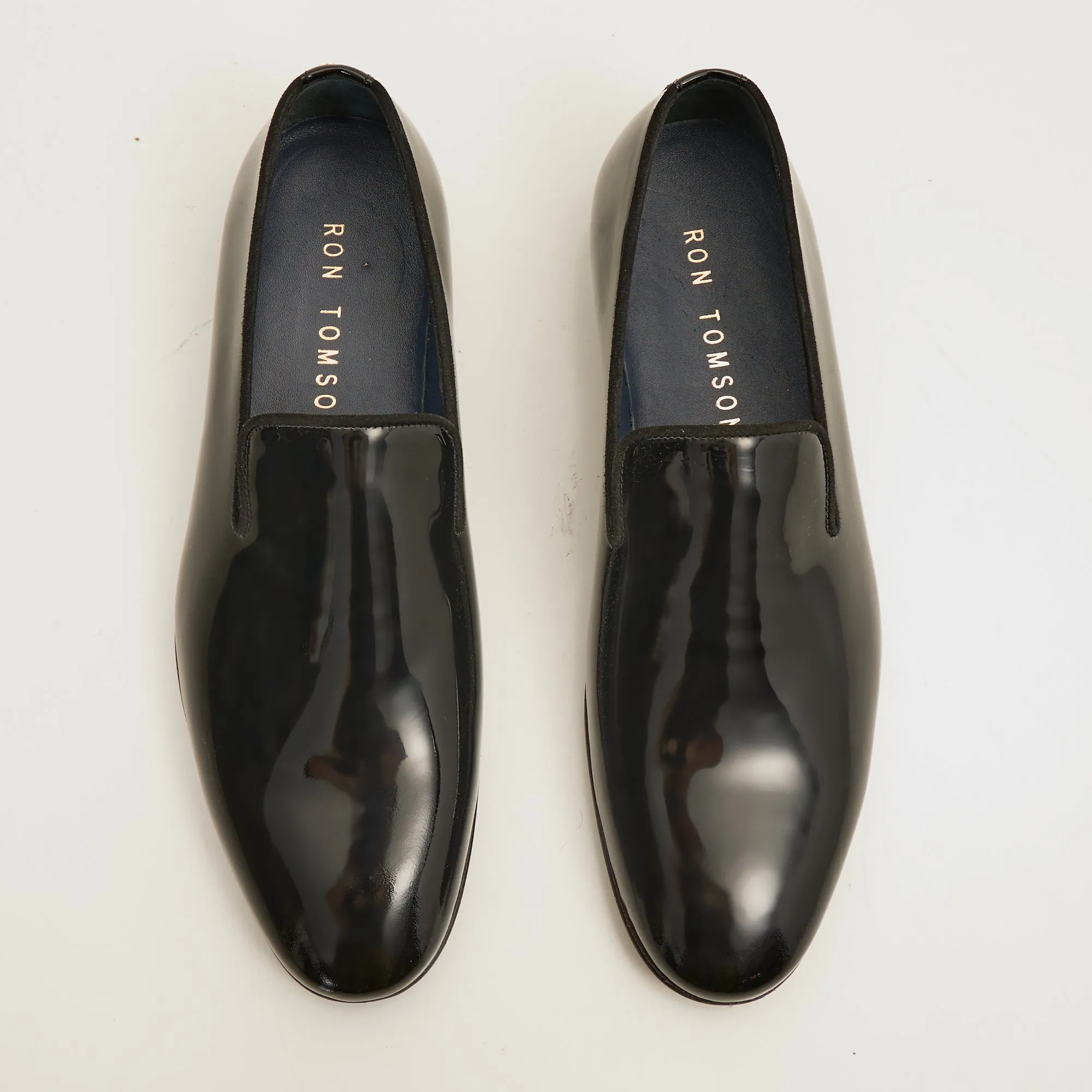 The Formal Leather Loafer - Black Patent