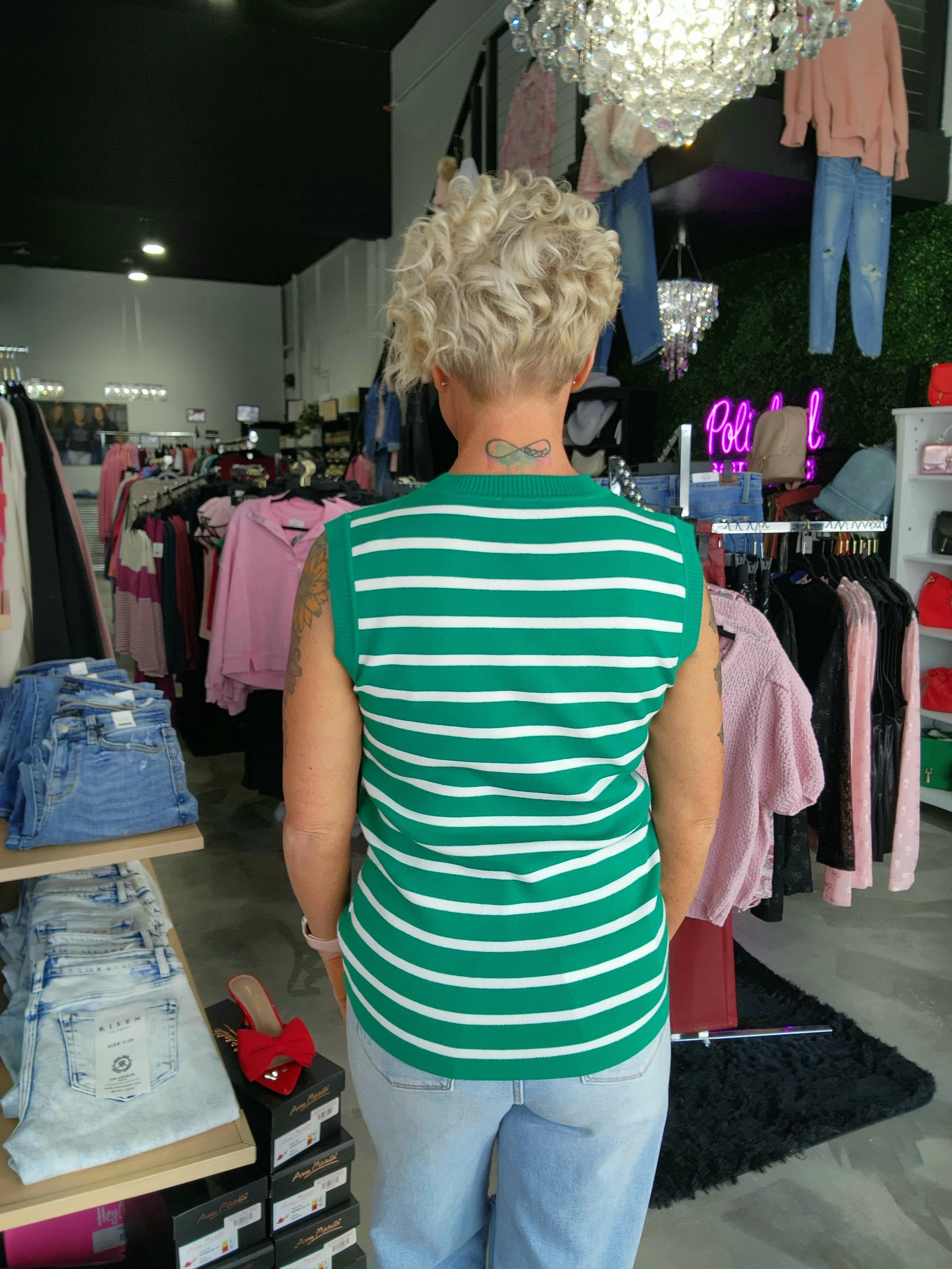 The Jade Sleeveless Top