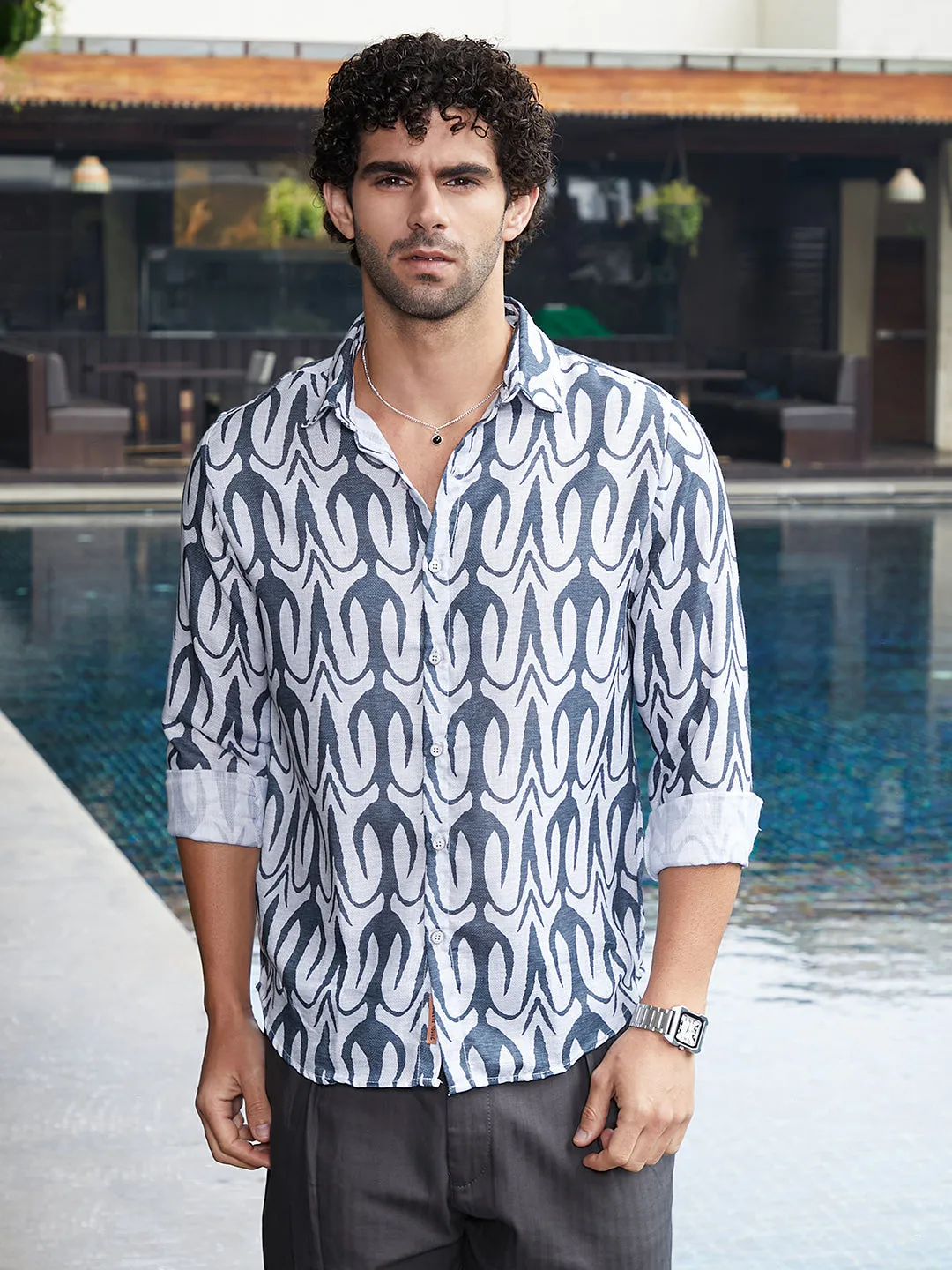Trident Imprint Shirt