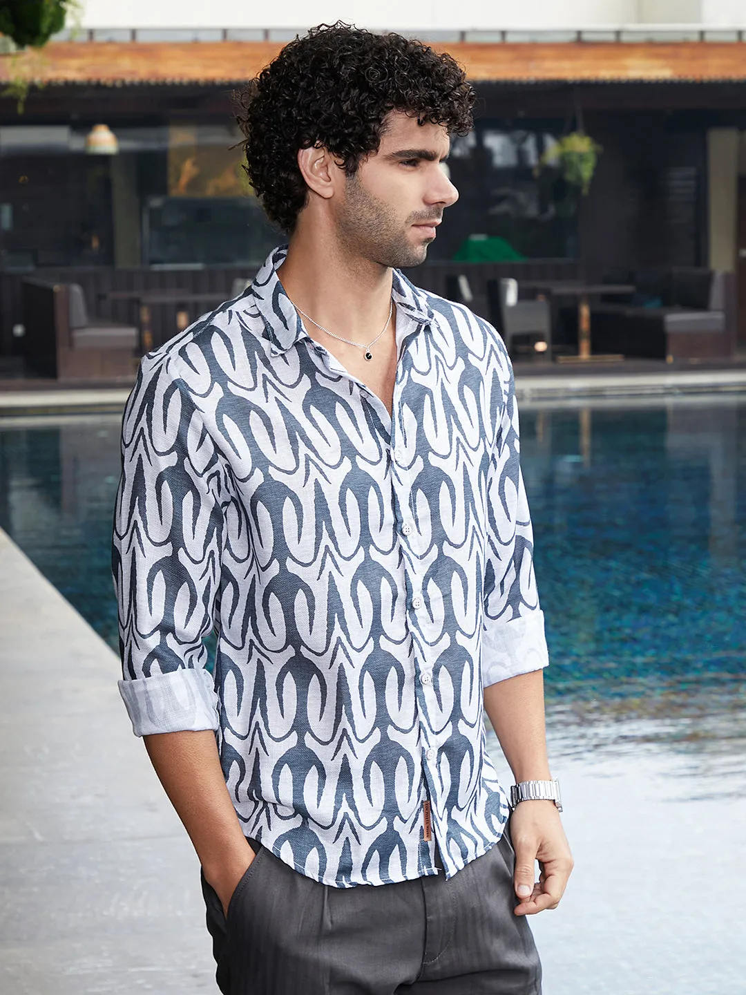 Trident Imprint Shirt