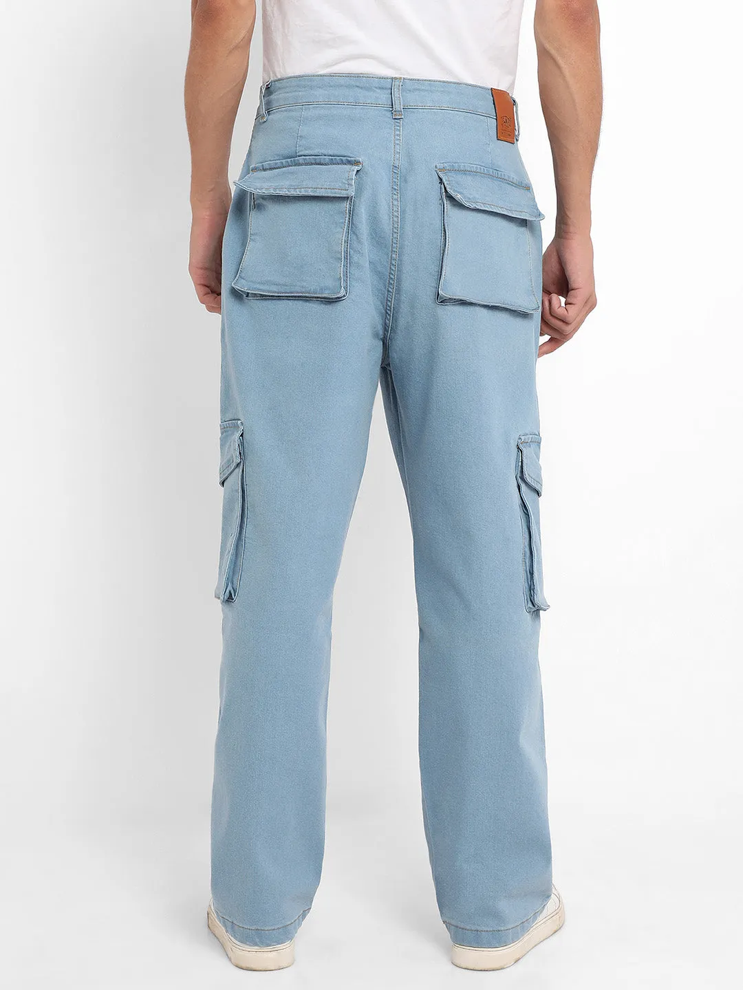 Utility Cargo Denim Jeans