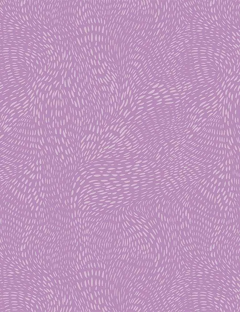 Violet Dash Flow Basic - Dear Stella - Quilting Cotton - 1/2 metre
