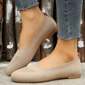 Women'S Comfort Round Toe Flat Shoes 22970071C