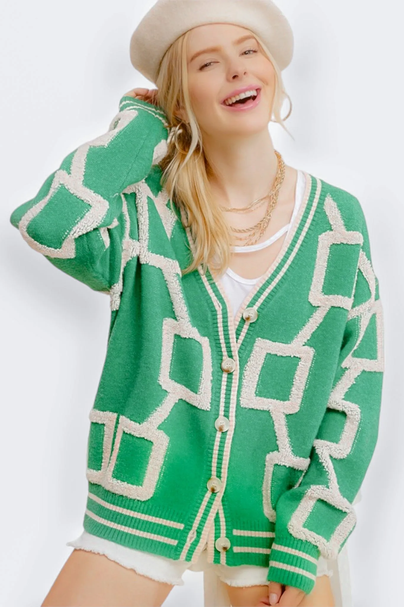 You're A Queen Oversized Cardigan