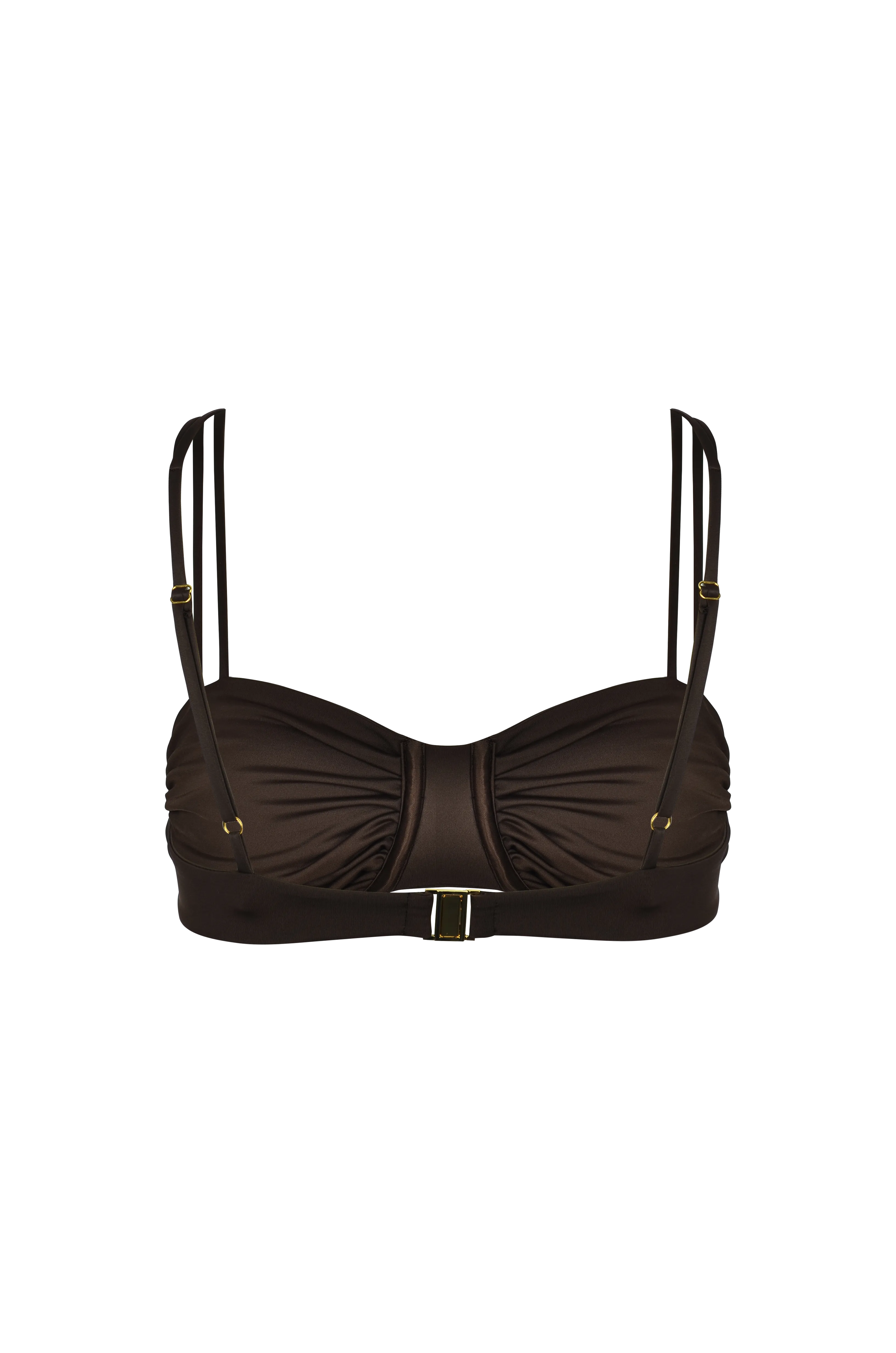 Zephyr Underwire Bikini Top Choco